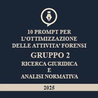 Prompt AI avanzati per Studi Legali italiani- Ricerca Giuridica e Analisi Normativa